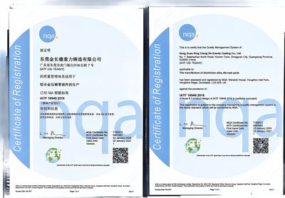 IATF 16949质量管理体系认证